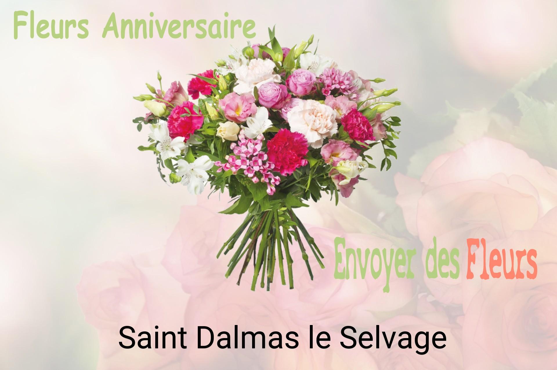 Bouquet de fleurs d’anniversaire livré à Saint-Dalmas-le-Selvage